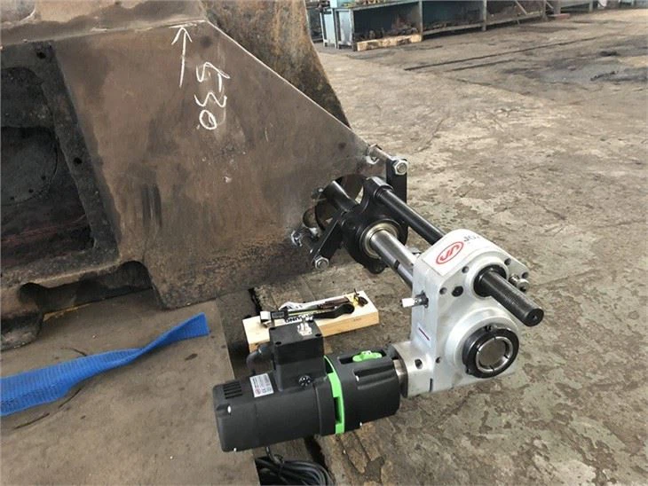 Portable Machine Tool TDG50 Line Boring Excavator Bucket in Situ Repair